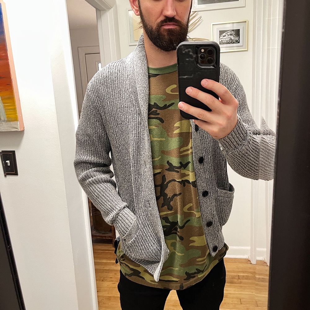 H&M Gray Cardigan